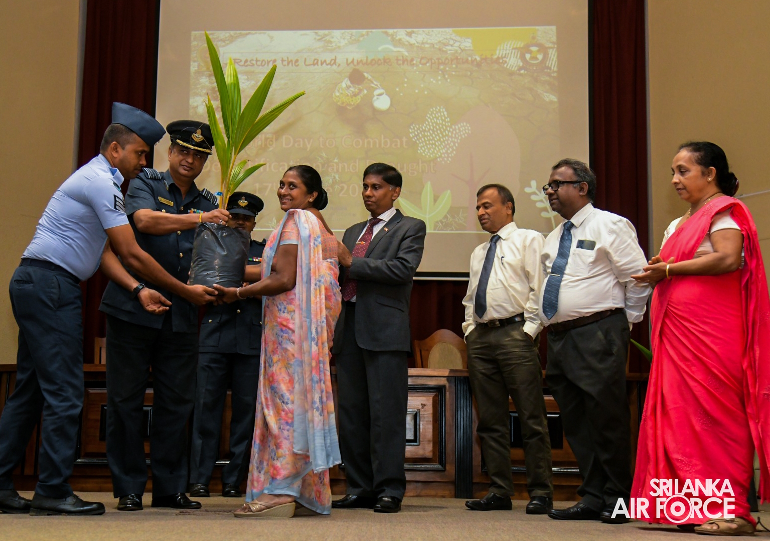 SLAF AGRO UNIT PARTICIPATES IN GLOBAL DAY FOR THE MITIGATION OF DESERTIFICATION AND DROUGHT